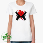 Женская футболка органик