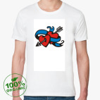 Мужская футболка органик