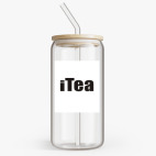 Банка с бамбуковой крышкой