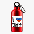 Металлическая бутылка 400 мл UV-DTF