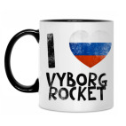 Кружка двухцветная