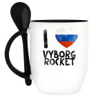 Кружка с ложкой