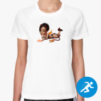 Женская спортивная футболка