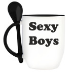 Кружка с ложкой