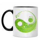 Кружка двухцветная