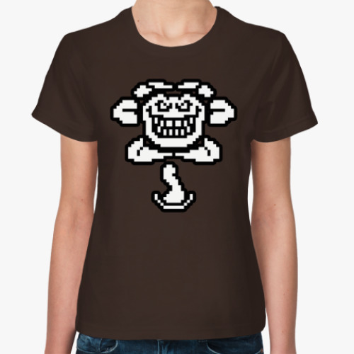 Женская футболка Flowey Evil