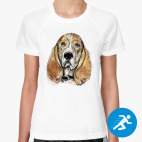 Женская спортивная футболка