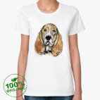 Женская футболка органик