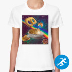 Женская спортивная футболка