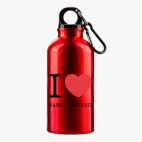 Металлическая бутылка 400 мл UV-DTF