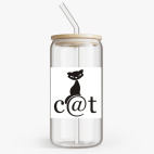 Банка с бамбуковой крышкой