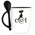 Кружка с ложкой