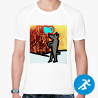 Мужская спортивная футболка