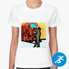 Женская спортивная футболка