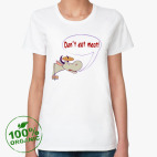 Женская футболка органик