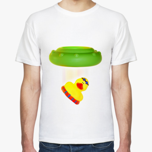 Футболка с принтом Похититель Уточек