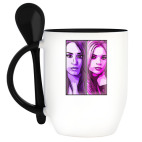 Кружка с ложкой