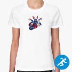 Женская спортивная футболка