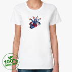Женская футболка органик