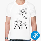 Мужская спортивная футболка