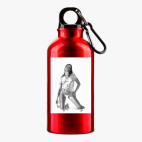 Металлическая бутылка 400 мл UV-DTF