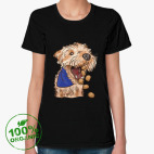 Женская футболка органик