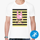 Мужская спортивная футболка