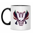 Кружка двухцветная