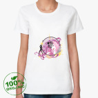 Женская футболка органик