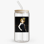 Банка с бамбуковой крышкой