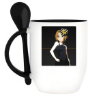 Кружка с ложкой