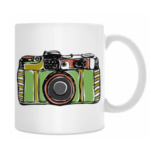 Кружка Винтажный фотоаппарат