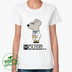 Женская футболка органик