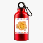 Металлическая бутылка 400 мл UV-DTF