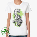 Женская футболка органик