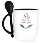 Кружка с ложкой