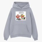 Толстовка худи оверсайз