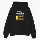 Толстовка худи оверсайз