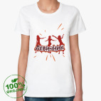 Женская футболка органик