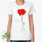 Женская футболка органик