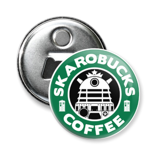 Магнит-открывашка Skaro Coffee DOCTOR WHO Dalek