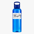 Прозрачная спортивная бутылка