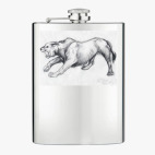 Фляжка стальная