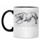 Кружка двухцветная