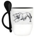 Кружка с ложкой