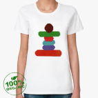 Женская футболка органик