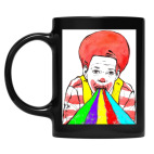 Кружка цветная UV-DTF