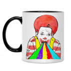 Кружка двухцветная