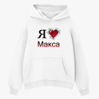 Толстовка худи оверсайз