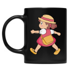 Кружка цветная UV-DTF